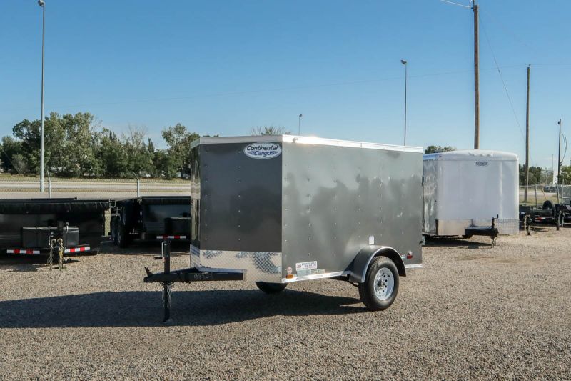 2022 Continental Cargo RSV-Series 5' x 8' (Charcoal, Single Rear Door)
